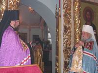 Свято-Троицком мужском монастыре города Чебоксоры состоялась торжественная Божественная литургия.